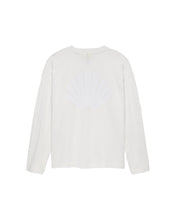 Laden Sie das Bild in den Galerie-Viewer, New Amsterdam - LOGO LONGSLEEVE WAFFLE - WHITE