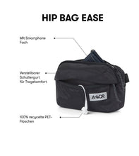 Laden Sie das Bild in den Galerie-Viewer, Aevor - Hip Bag Ease - Ripstop Black Accessoires Aevor