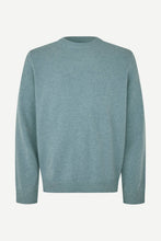 Laden Sie das Bild in den Galerie-Viewer, Samsøe Samsøe - ISAK KNIT SWEATER - Stormy Sea Pullover Samsøe Samsøe