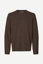 Laden Sie das Bild in den Galerie-Viewer, Samsøe Samsøe - Isak Knit Sweater - Turkish Coffee Pullover Samsøe Samsøe