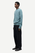 Laden Sie das Bild in den Galerie-Viewer, Samsøe Samsøe - ISAK KNIT SWEATER - Stormy Sea Pullover Samsøe Samsøe