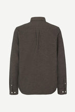 Laden Sie das Bild in den Galerie-Viewer, Samsøe Samsøe - Liam NX Shirt 14039 - Major Brown Mel. Hemden Samsøe Samsøe