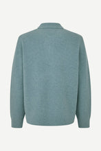 Laden Sie das Bild in den Galerie-Viewer, Samsøe Samsøe - SAISAKS HZ POLO - Stormy Sea Pullover Samsøe Samsøe