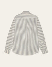 Laden Sie das Bild in den Galerie-Viewer, Les Deux - Konrad Striped Oxford Shirt - Eggnog whtie Sweatshirts Les Deux