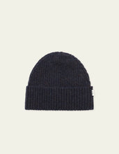 Laden Sie das Bild in den Galerie-Viewer, Les Deux - Rib Beanie - Dark navy Accessoires Samsøe Samsøe