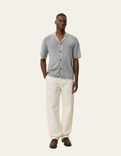 Laden Sie das Bild in den Galerie-Viewer, Les Deux - Evan Knitted Shirt - Regular fit - Grey melange Hemden Les Deux