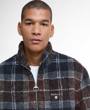 Laden Sie das Bild in den Galerie-Viewer, Barbour - Tartan Sherpa Fleecejacke - Midnight Oak Tartan Jacken Barbour