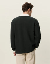Laden Sie das Bild in den Galerie-Viewer, Les Deux - Waffle LS Football Jersey - Rosin Green Sweatshirts Les Deux