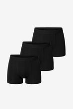 Laden Sie das Bild in den Galerie-Viewer, Bread & Boxers - 3-Pack Boxer Brief - Black Accessoires Bread & Boxers