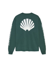 Laden Sie das Bild in den Galerie-Viewer, New Amsterdam - LOGO LONGSLEEVE - BOTTLE GREEN Longsleeves New Amsterdam