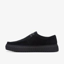 Laden Sie das Bild in den Galerie-Viewer, Clarks - Torhill Lo - Schwarzes Wildleder Schuhe Clarks