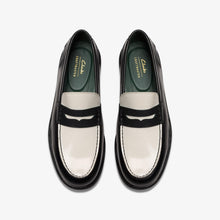 Laden Sie das Bild in den Galerie-Viewer, Clarks - Craft James Lo - Schwarze Kombination Schuhe Clarks