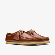 Laden Sie das Bild in den Galerie-Viewer, Clarks - Godney Lace - Braunes Leder Schuhe Clarks
