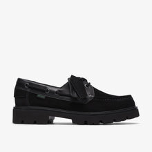 Laden Sie das Bild in den Galerie-Viewer, Clarks - Cleyhill Boat - Schwarzes Wildleder Schuhe Clarks