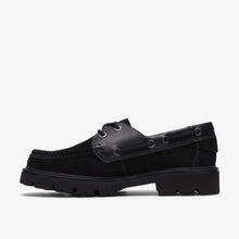 Laden Sie das Bild in den Galerie-Viewer, Clarks - Cleyhill Boat - Schwarzes Wildleder Schuhe Clarks