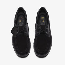 Laden Sie das Bild in den Galerie-Viewer, Clarks - Cleyhill Boat - Schwarzes Wildleder