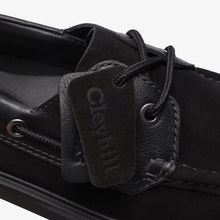 Laden Sie das Bild in den Galerie-Viewer, Clarks - Cleyhill Boat - Schwarzes Wildleder
