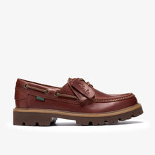 Laden Sie das Bild in den Galerie-Viewer, Clarks - Wallabee - Cleyhill Boat Braunes Leder