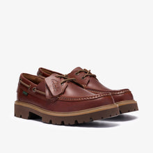 Laden Sie das Bild in den Galerie-Viewer, Clarks - Wallabee - Cleyhill Boat Braunes Leder