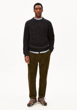 Laden Sie das Bild in den Galerie-Viewer, Armedangels - KIAANO TWEED-STRICKPULLOVER - Woll-Mix - black