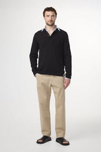 Laden Sie das Bild in den Galerie-Viewer, NN07 - Randy Polo - Black Sweatshirts NN07