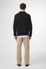 Laden Sie das Bild in den Galerie-Viewer, NN07 - Randy Polo - Black Sweatshirts NN07