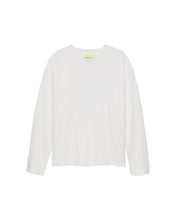 Laden Sie das Bild in den Galerie-Viewer, New Amsterdam - LOGO LONGSLEEVE WAFFLE - WHITE Longsleeves New Amsterdam
