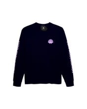Laden Sie das Bild in den Galerie-Viewer, New Amsterdam - Logo Longsleeve - Black/Purple Longsleeves New Amsterdam