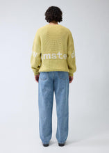 Laden Sie das Bild in den Galerie-Viewer, New Amsterdam - Logo Crew Knit - Apple Green Sweatshirts New Amsterdam