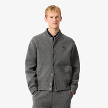 Laden Sie das Bild in den Galerie-Viewer, Lacoste - Wool Bomber Jacket Pullover - Grey Pullover Lacoste