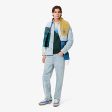 Laden Sie das Bild in den Galerie-Viewer, Lacoste - Alpaka Crewneck Sweater - Green/Blue Pullover Lacoste