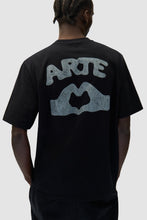 Laden Sie das Bild in den Galerie-Viewer, Arte Antwerp - Diels Scribble T-Shirt - Black T-Shirts Arte Antwerp