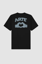 Laden Sie das Bild in den Galerie-Viewer, Arte Antwerp - Diels Scribble T-Shirt - Black T-Shirts Arte Antwerp