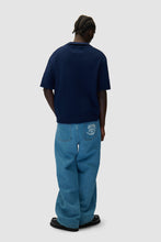 Laden Sie das Bild in den Galerie-Viewer, Arte Antwerp - Football Knit Shirt - Blue T-Shirts Arte Antwerp