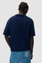 Laden Sie das Bild in den Galerie-Viewer, Arte Antwerp - Football Knit Shirt - Blue T-Shirts Arte Antwerp