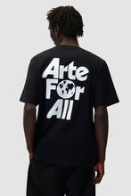 Laden Sie das Bild in den Galerie-Viewer, Arte Antwerp - Arte For All T-Shirt - Black T-Shirts Arte Antwerp