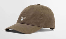 Laden Sie das Bild in den Galerie-Viewer, Barbour Sport Cap Cascade - Olive Accessoires Barbour