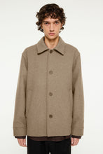 Laden Sie das Bild in den Galerie-Viewer, Elvine - Ciaran Mantel - Beige Melange Jacken Elvine