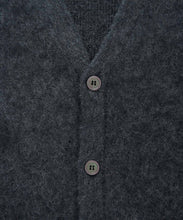 Laden Sie das Bild in den Galerie-Viewer, Gramicci - Mohair Cardigan - Charcoal Sweatshirts Gramicci