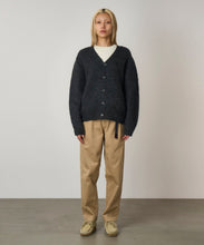 Laden Sie das Bild in den Galerie-Viewer, Gramicci - Mohair Cardigan - Charcoal Sweatshirts Gramicci