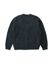 Laden Sie das Bild in den Galerie-Viewer, Gramicci - Mohair Cardigan - Charcoal Sweatshirts Gramicci