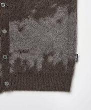 Laden Sie das Bild in den Galerie-Viewer, Gramicci - Mohair Splatter Cardigan - SLATE SPLATTER
