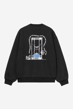 Laden Sie das Bild in den Galerie-Viewer, Carhartt WIP - Hourglass Sweat - Black, Stone washed Sweatshirts Carhartt WIP