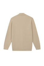Laden Sie das Bild in den Galerie-Viewer, Nowadays - Full Milano Cardigan - Almond Milk Sweatshirts Nowadays