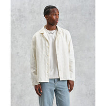 Laden Sie das Bild in den Galerie-Viewer, Wax London - Corey - Check Cotton Shirt - Off White Dobby Hemden Wax London