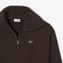 Laden Sie das Bild in den Galerie-Viewer, Lacoste - Zip Sweatshirt - Marron Pullover Lacoste