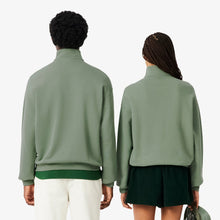 Laden Sie das Bild in den Galerie-Viewer, Lacoste - Fleece Half-Zip- Green Pullover Lacoste