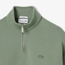 Laden Sie das Bild in den Galerie-Viewer, Lacoste - Fleece Half-Zip- Green Pullover Lacoste