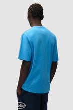 Laden Sie das Bild in den Galerie-Viewer, Arte Antwerp -Circle Logo Cut T-shirt - BLUE T-Shirts Arte Antwerp