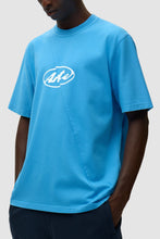 Laden Sie das Bild in den Galerie-Viewer, Arte Antwerp -Circle Logo Cut T-shirt - BLUE T-Shirts Arte Antwerp